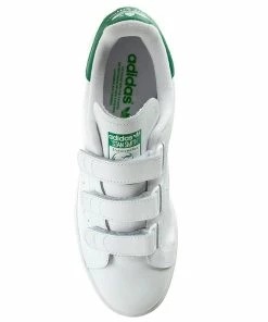 Shoes Adidas - Stan Smith CF S75187 Ftwwht/Ftwwht/Green -shoes guess-shop 0000198624415 adidas s75187 ftwwht ftwwht green anp 07