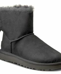 Shoes UGG - W Mini Bailey Bow II 1016501 W/Grey