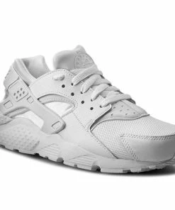 Shoes NIKE - Huarache Run (GS) 654275 110 White/White/Pure Platinum