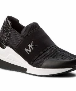 Sneakers MICHAEL MICHAEL KORS - Felix Trainer 43S7FXFS1D Black