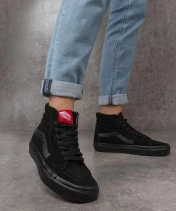 Sneakers VANS - Sk8-Hi VN000D5IBKA Black/Black -shoes guess-shop 0000199856297 2