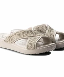 Slides CROCS - Crocssloane Embellished Xstrap 204084 Platinum -shoes guess-shop 0000200282879 02 ws
