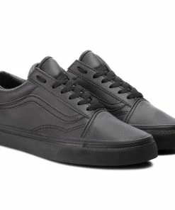 Plimsolls VANS - Old Skool VN0A38G1PXP (Classic Tumble) Blk Mono -shoes guess-shop 0000200655208 02 pl