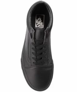 Plimsolls VANS - Old Skool VN0A38G1PXP (Classic Tumble) Blk Mono -shoes guess-shop 0000200655208 04 pl