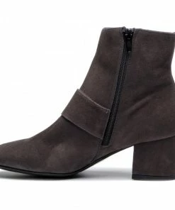 Boots SAGAN - 3245 Szary Welur -shoes guess-shop 0000200758367 04 ab