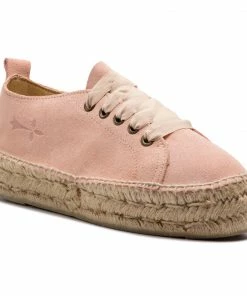 Espadrilles MANEBI - Sneakers D W 1.4 E0 Pastel Rose Suede