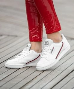 Shoes Adidas - Continental 80 J F99787 Ftwht/Scarle/Conavy -shoes guess-shop 0000200855516 1