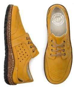 Shoes WALDI - 0708 Żółty Nubuk -shoes guess-shop 0000201227916 07 mn