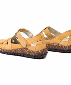 Shoes WALDI - 0711 Żółty Nubuk -shoes guess-shop 0000201228050 03 mn