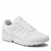 Shoes Adidas - Zx Flux K S81421 Ftwwht/Ftwwht/Ftwwht