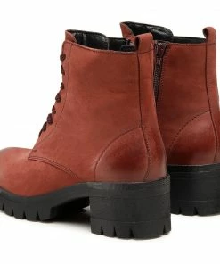 Ankle Boots LASOCKI - WI23-PIAUSE-03 Maroon -shoes guess-shop 03 5904248890735 rz