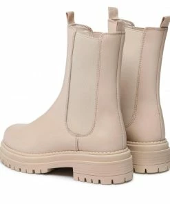 Chelsea Boots LASOCKI - RST-WHETHER-02 Beige -shoes guess-shop 03 5904862204123 rz