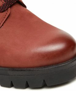 Ankle Boots LASOCKI - WI23-PIAUSE-03 Maroon -shoes guess-shop 05 5904248890735 rz