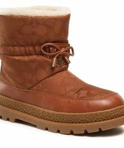 Ankle Boots Coach - Kailee Nylon CE303 Carmel Cafe