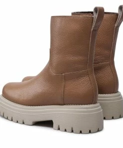 Botki Ryłko - 2XY46_AY Jasnobrązowy 3SC -shoes guess-shop botki ry ko 2xy46 ay jasnobr zowy 3sc 2