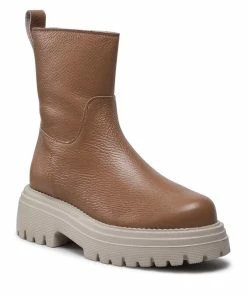 Botki Ryłko - 2XY46_AY Jasnobrązowy 3SC