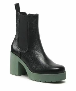 Botki Ryłko - 6WY48 Czarny 2SH