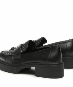Loafers Coach - Leela Stud Leather CE309 Black -shoes guess-shop loafers coach leela stud leather ce309 black 2