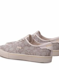 Plimsolls Coach - Citysole Skate C2705 Stone/Chalk -shoes guess-shop plimsolls coach citysole skate c2705 stone chalk 2