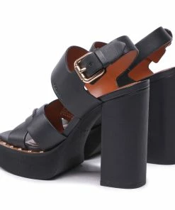Sandals Coach - Callie Leather CE285 Black -shoes guess-shop sandals coach callie leather ce285 black 2