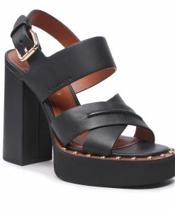 Sandals Coach - Callie Leather CE285 Black