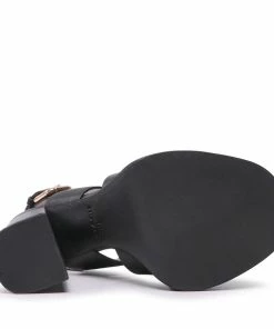 Sandals Coach - Callie Leather CE285 Black -shoes guess-shop sandals coach callie leather ce285 black 3