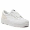 Trainers Calvin Klein Jeans - Vulc Flatf Low Cut Mix Material YW0YW00864 White YBR