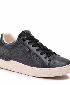 Trainers Coach - Lowline Coated Canva C9045 Charcoal/Black