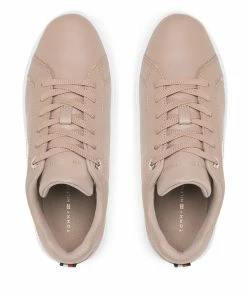 Trainers Tommy Hilfiger - Court Sneaker FW0FW06854 Oat Milk GUP -shoes guess-shop trainers tommy hilfiger court sneaker fw0fw06854 oat milk gup 4