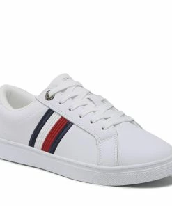 Trainers Tommy Hilfiger - Essential Stripes Sneaker FW0FW06903 White YBR