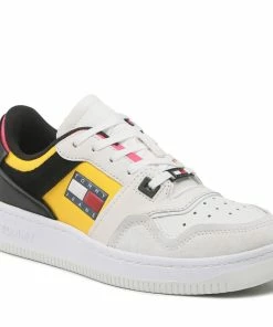 Trainers Tommy Jeans - Bastke Wmn EN0EN02052 Ecru 0F4