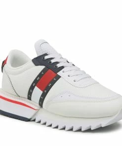 Trainers Tommy Jeans - Sneaker Cleated EN0EN02055 Ecru YBL